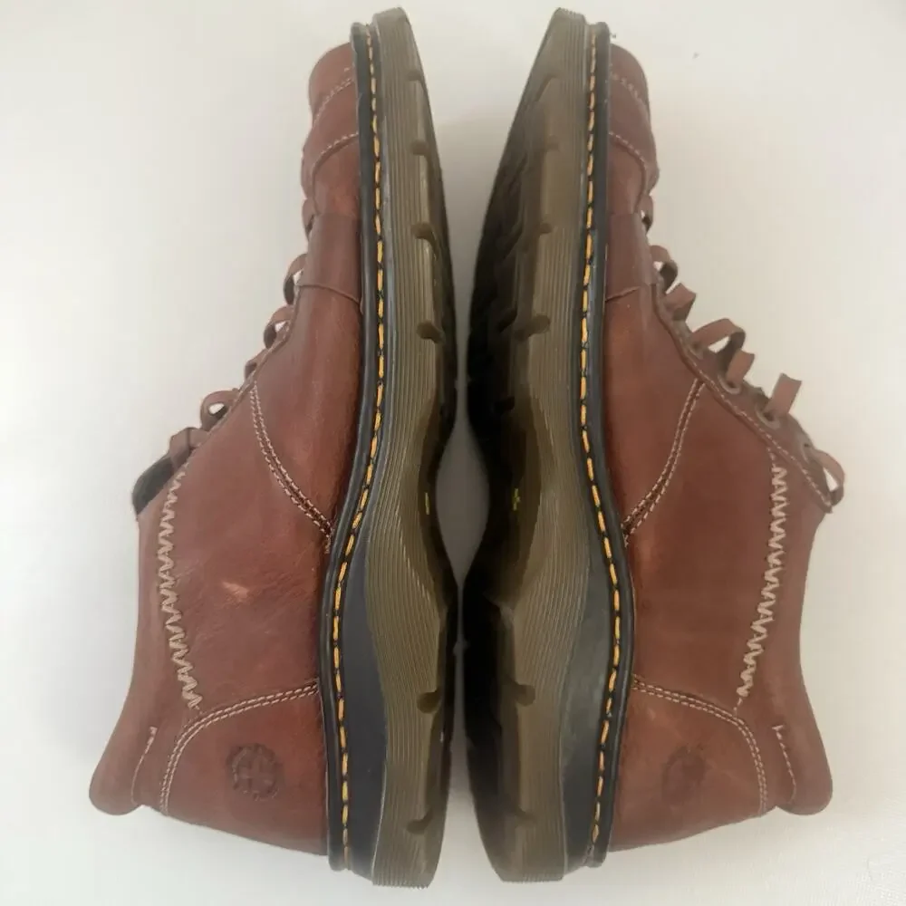 Vintage Doc Dr Martens Brown Oxford Keith Chunk Shoes Grunge Heritage Y2K US 12